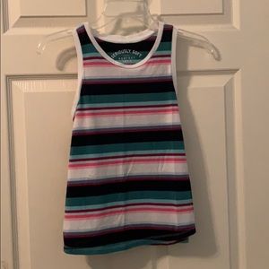 American Eagle Seriously Soft Striped Tank Top